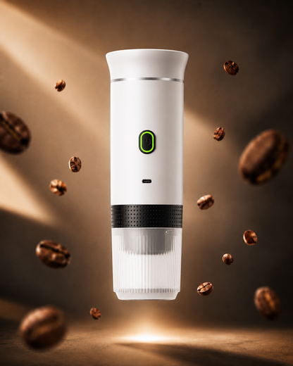 Machine a cafe portable ZenMix - vue laterale